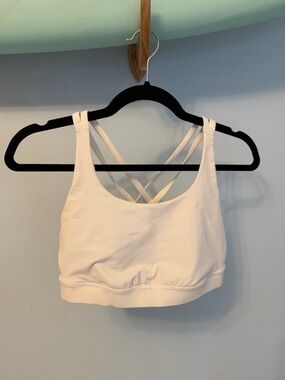 lululemon athletica White Strappy Sports Bralette